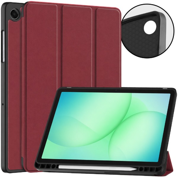 Фото - Чохол для планшету BeCover Flexible TPU Mate з кріпленням for Samsung Galaxy Tab A11 SM-X133/X135 8.7" Red Wine (715589)